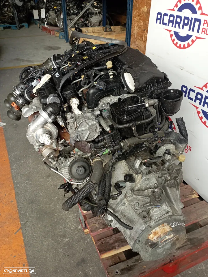 Motor Peugeot 207/307/407/Partner/Citroen C4/Berlingo 1.6 Hdi 16v Ref: 9H02 - 4