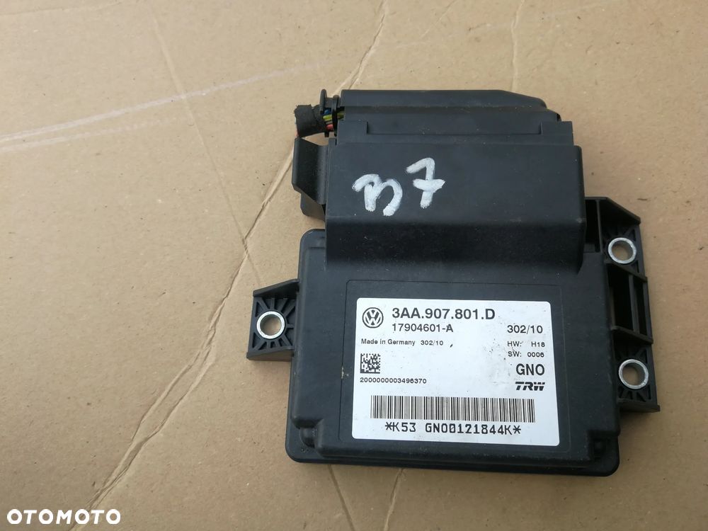 Moduł hamulca ręcznego Passat B7 3AA907801D - 1