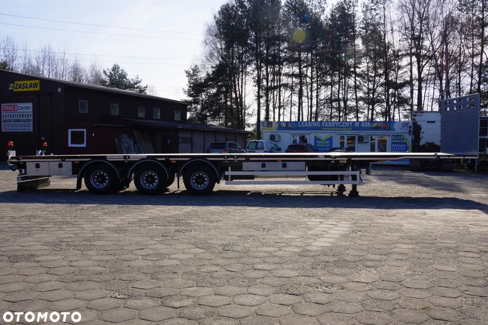 Inny Platforma uniwersalna - ADR EX III - kontenery - maszyny - osie BPW - 6