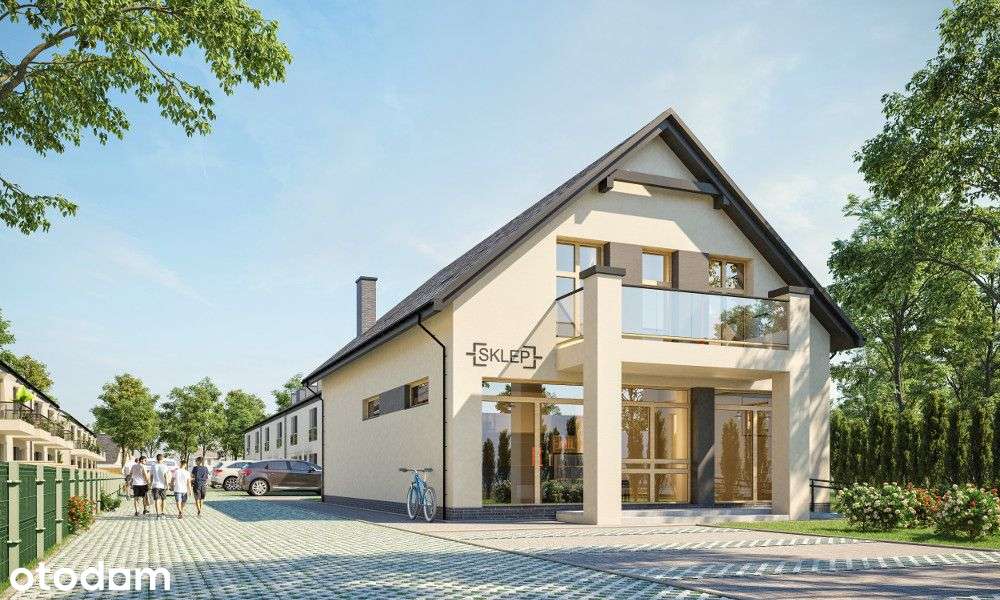 Mieszkanie z ogródkiem i miejscem postojowym