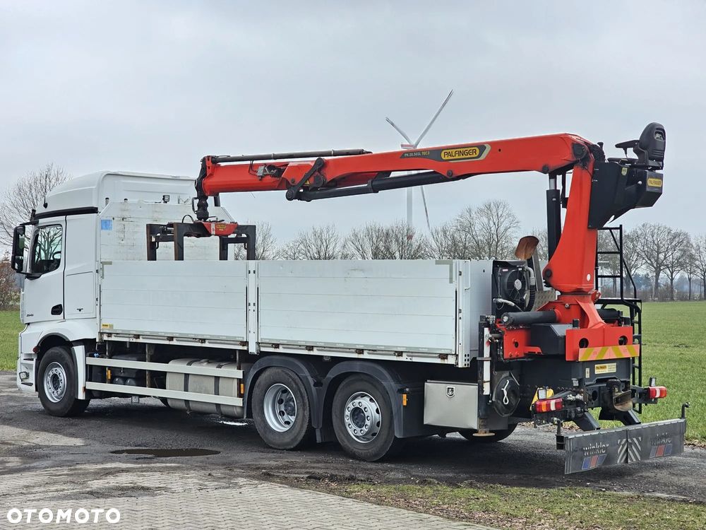 Mercedes-Benz Actros 2545 6x2 | Palfinger HDS| Zawieszenie pneumatyczne  | 340 tys. km | Euro 6 - 19