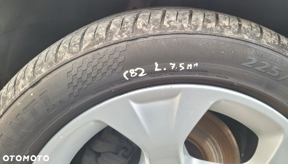 OSŁONY OPONY PRZÓD DAVANTI 225 50 17 LATO 7,5MM 25 ROK BMW X1 E84 C82 - 8