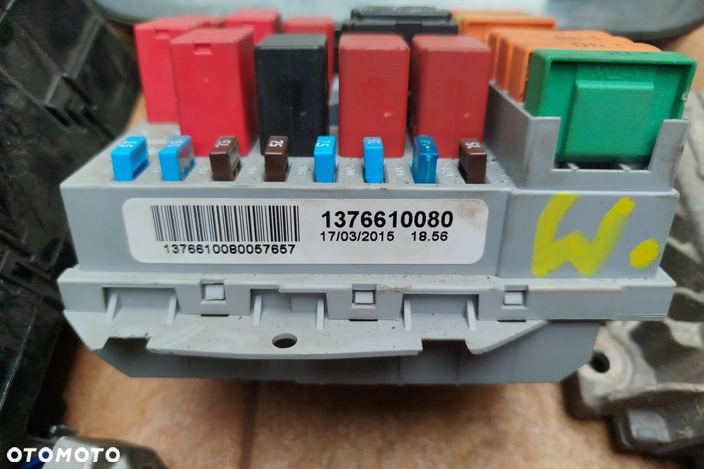 Zestaw startowy, komplet do odpalenia auta, komputer Continental SID208 sterownik silnika 2.2 HDI Euro5 130KM do Fiat Ducato III Peugeot Boxer II Citroen Jumper II 2011-2015r, w komplecie: sterownik silnika S180129101N / 9691854880 / 9676721380, stacyjka, kluczyk, moduł komfortu, immobilizer , licznik - 4
