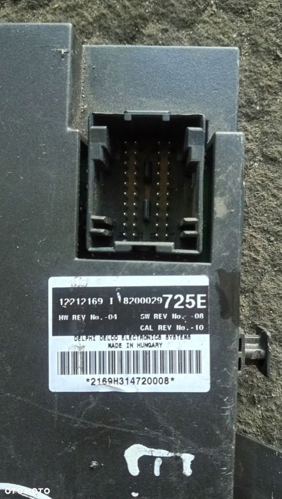 moduł komfortu renault espace iv 8200029725e - 2