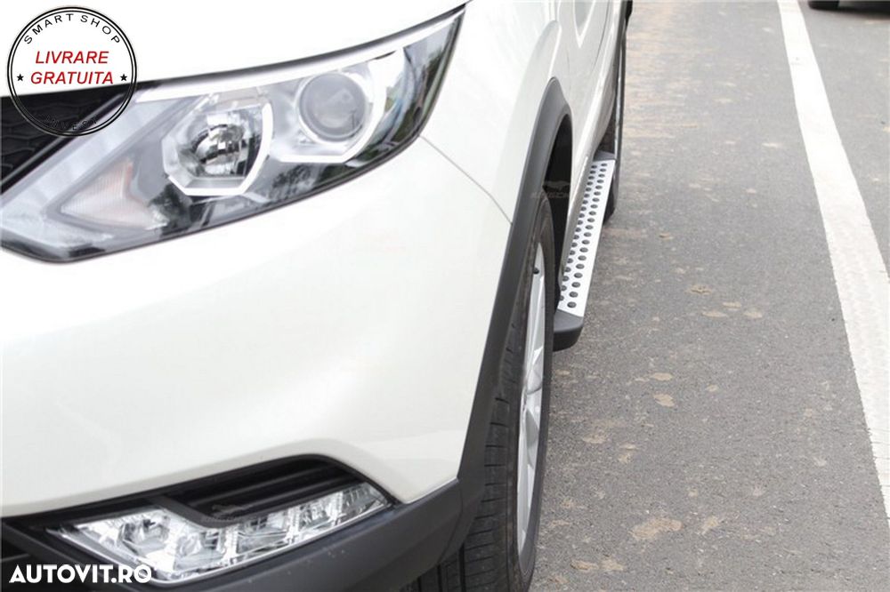 Praguri Trepte Laterale Nissan Qashqai SUV J11 (2014-2016)- livrare gratuita - 13