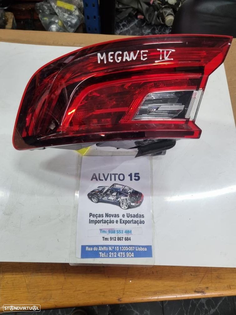 farolim de trás Renault Megane IV - direito - 1