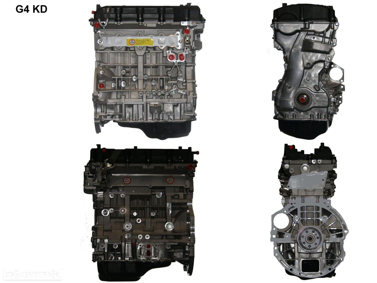 Motor  Novo KIA SPORTAGE 2.0 CVVT G4KD - 13
