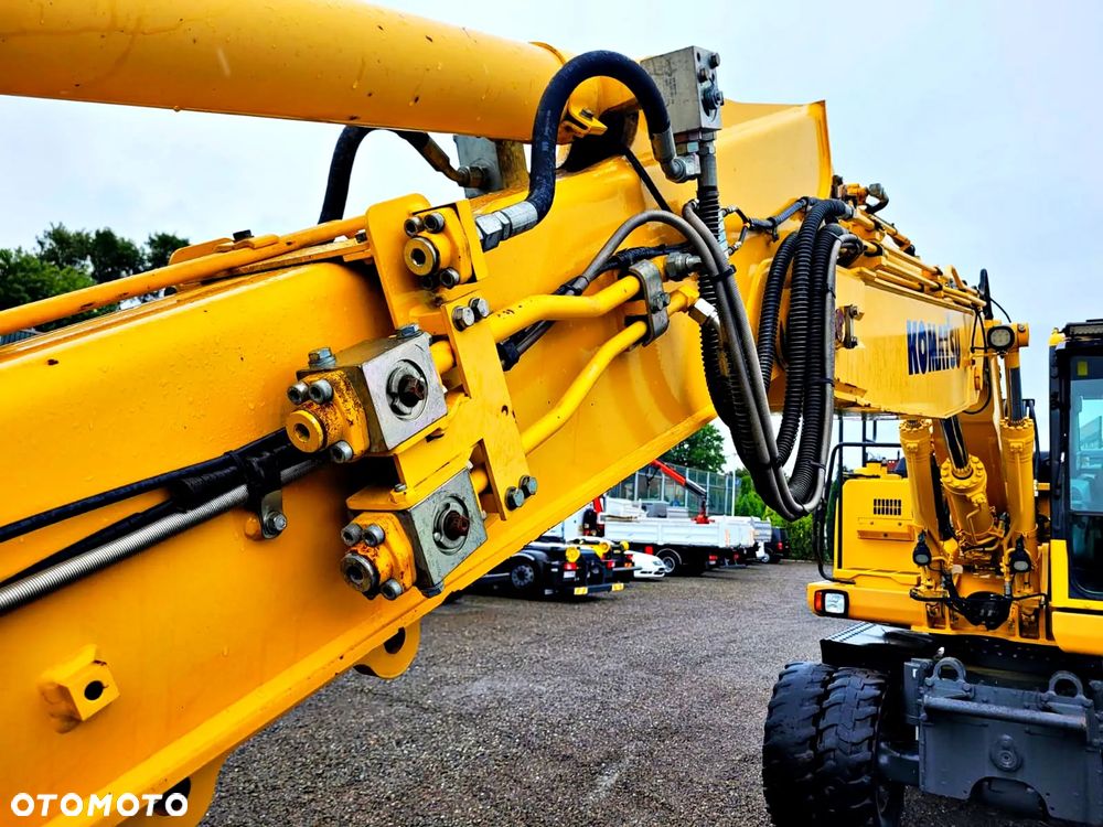 Komatsu PW 160 - 8 Wysięgnik dwuczęściowy, 3 ramiona - 14
