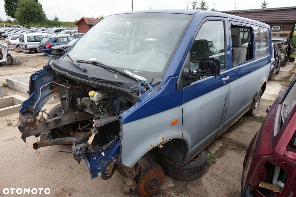 VOLKSWAGEN TRANSPORTER V T5 2007 LL5M 1.9 TDI BRS 102KM JQT NIEBIESKI na części - 1