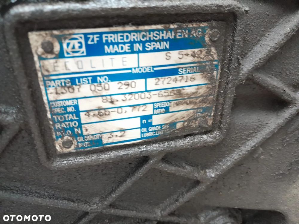 Skrzynia biegów MAN L2000   -  model ECOLITE  S 5-422 - 3