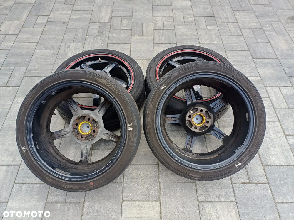 FELGI Z OPONAMI KOŁA ALUMINIOWE MSW DESIGNED BY OZ RACING FIAT R17 4X100 56,6 mm OPONY VENTUS V12 EVO 205/45 R17 NR30 - 13