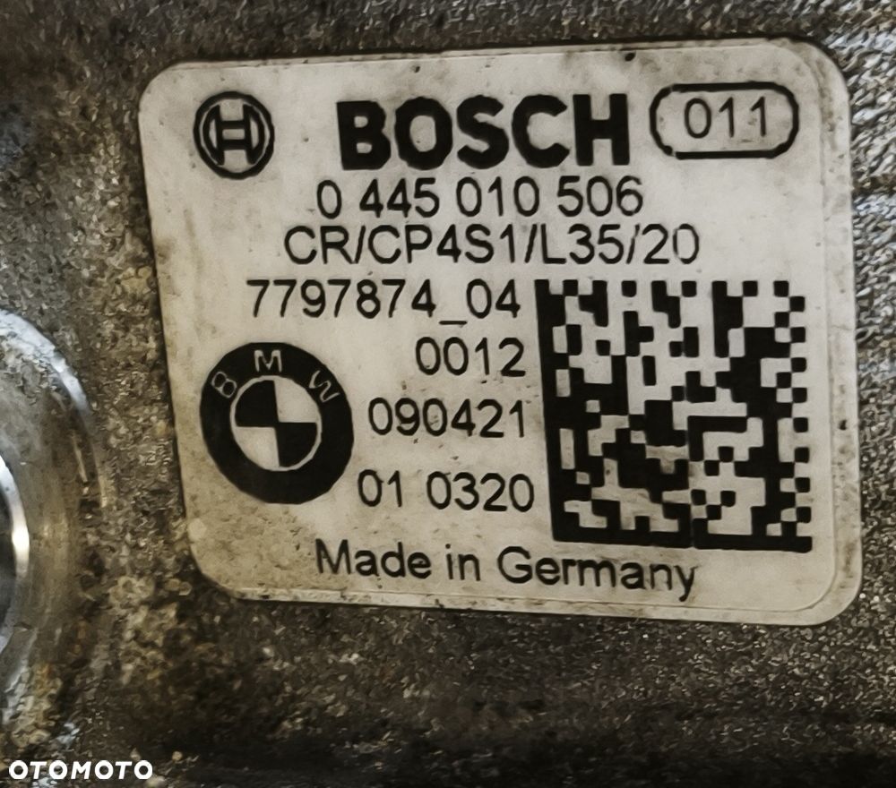 BMW 1 E87 2.0 D POMPA WTRYSKOWA 0445010506 - 2