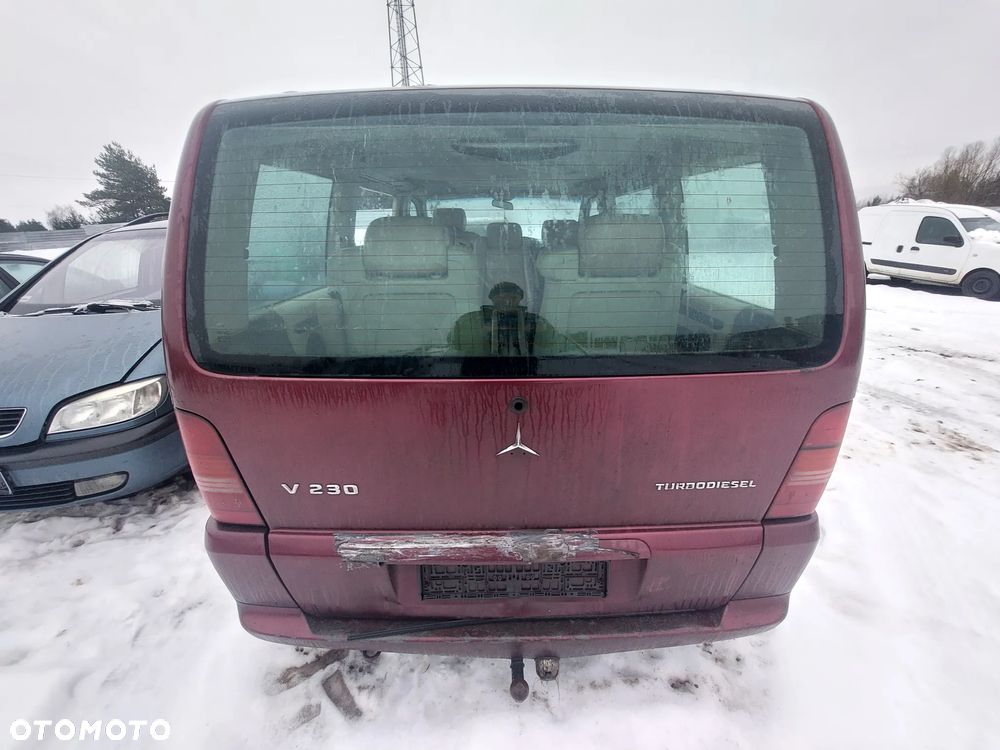 MERCEDES VITO W638 KLAPA BAGAŻNIKA TYLNA TYŁ KOMPLETNA nr. 13/1 - 1
