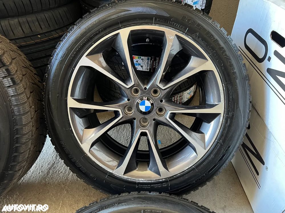 Jante BMW 19 R19 X5 X6 E53 E70 E71 F15 F16 anvelope iarna toate 4 aceasi marime - 2
