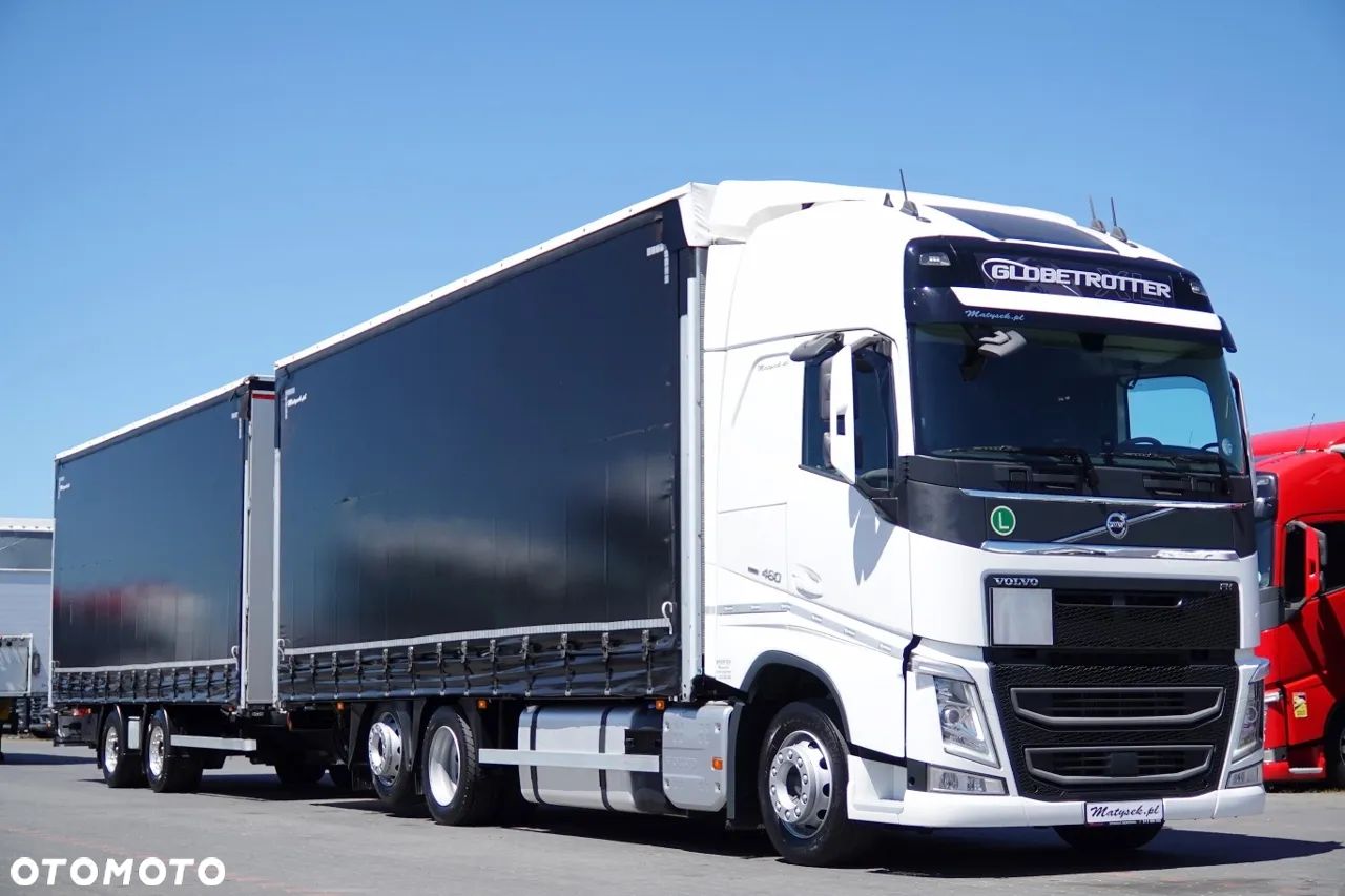 Volvo FH 460 / ZESTAW TANDEM / 120 M3 / CAŁA NA PODUSZKACH  / KLIMA POSTOJOWA  / PRZEJAZDOWY /  WIELTON / 2020 R / PO ZŁOTYM KONTRAKCIE SERWISOWYM - 1