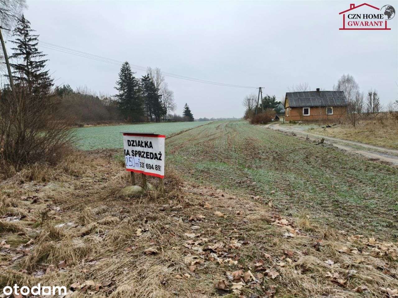 Działka budowlana z mediami. - Pełny obrazek: 4/4
