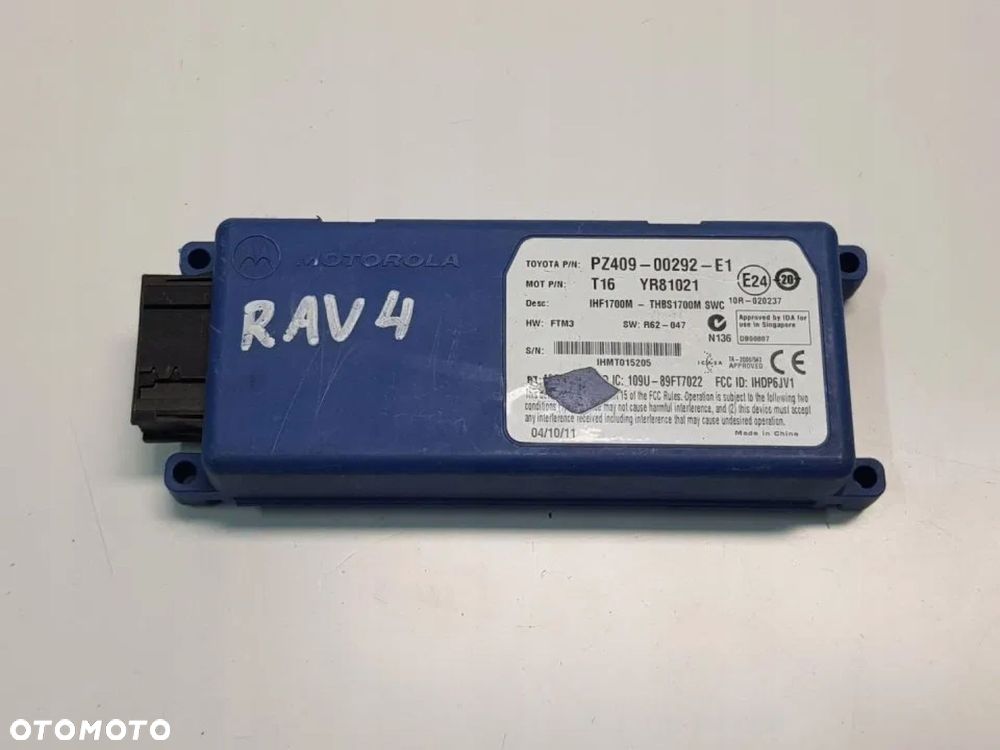 MODUŁ STEROWNIK PZ409-00292 TOYOTA RAV4 - 1