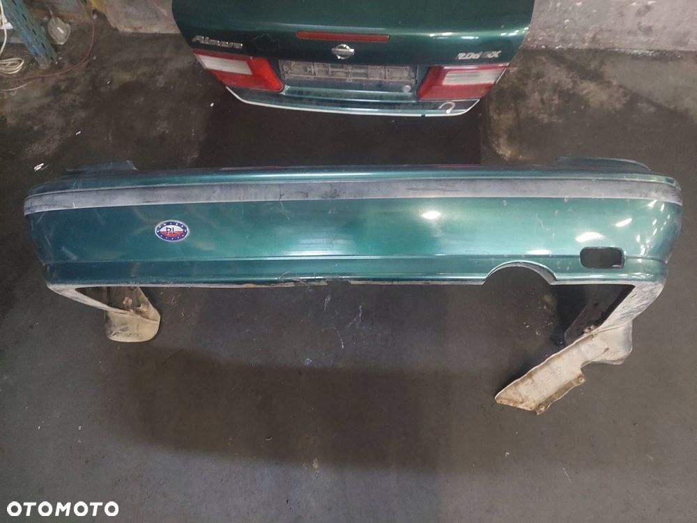 KOMPLETNY TYŁ KLAPA BAGAŻNIKA ZDERZAK LAMPY ALMERA N15 LIFT SEDAN DP1 - 4