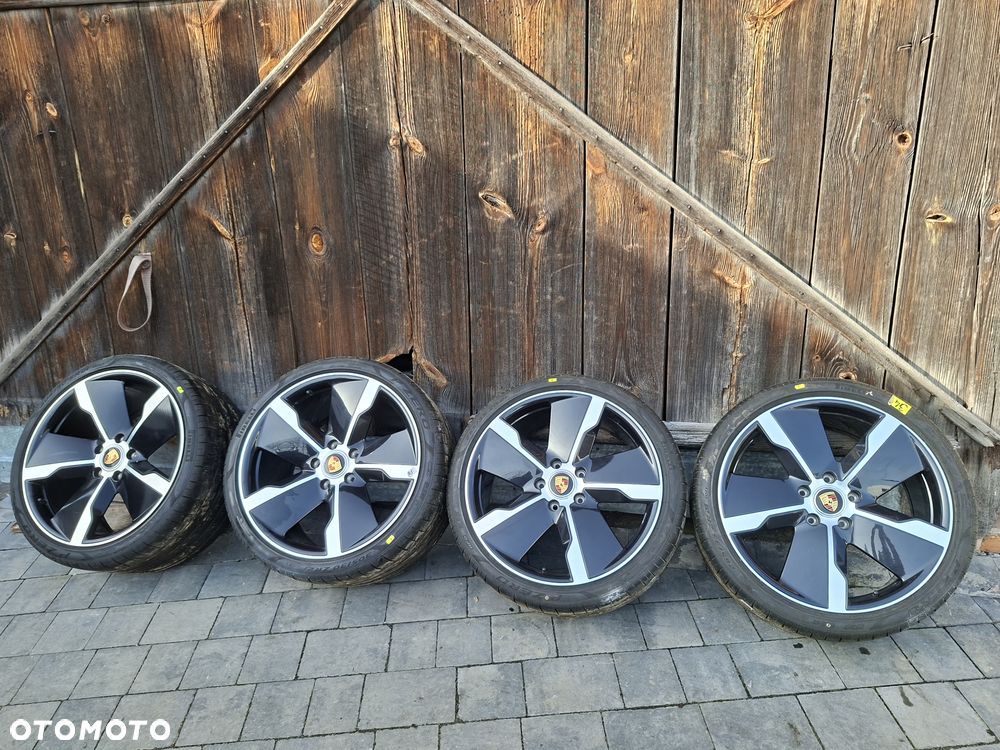 Sprzedam koła do Porsche Taycan 21cali Opony jak nowe dot21 - 2