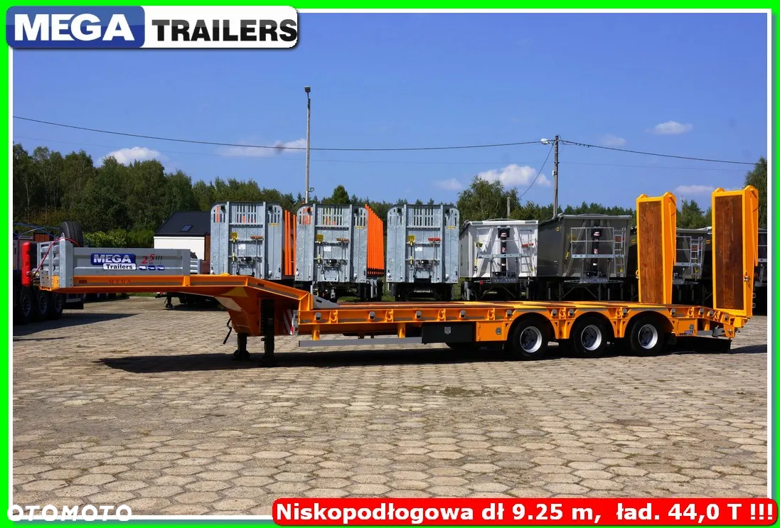 Mega Niska podłoga, DMC 54 T, oś skrętna, najazdy HYDRULICZNE 4,0 M !!! - 6