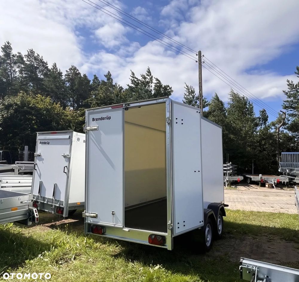 Brenderup Przyczepa CARGO CD300 TBD furgon z DRZWIAMI  300x155x185cm z hamulcem 2000kg - 5