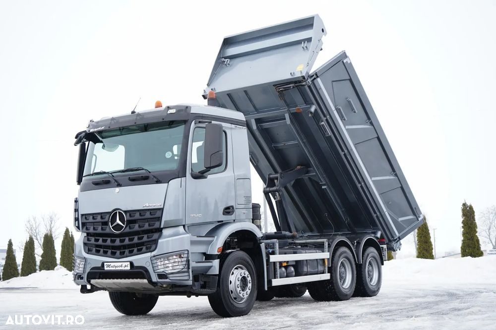 Mercedes-Benz BASCULATOR / HYDROBLANCING / BORDMATIC / EURO 6 / - 1