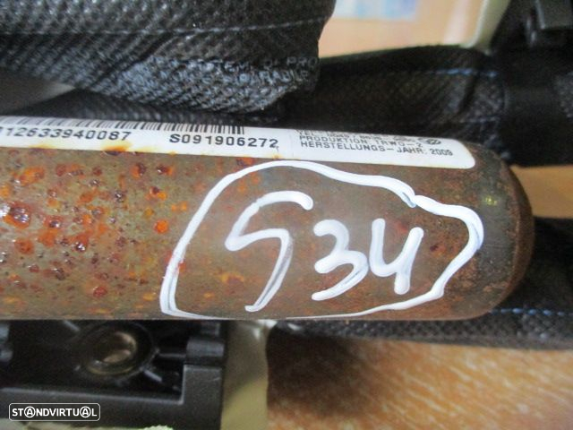 Airbag Cortina 517965510 FIAT GRANDE PUNTO 2009 0P ESQ FIAT GRANDE PUNTO 3 2008 1.3JTD 75CV 5P CINZENTO ESQ - 3