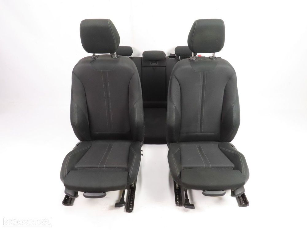 Interior desportivo em Tecido Usado / Original BMW 1 (F20) - 1