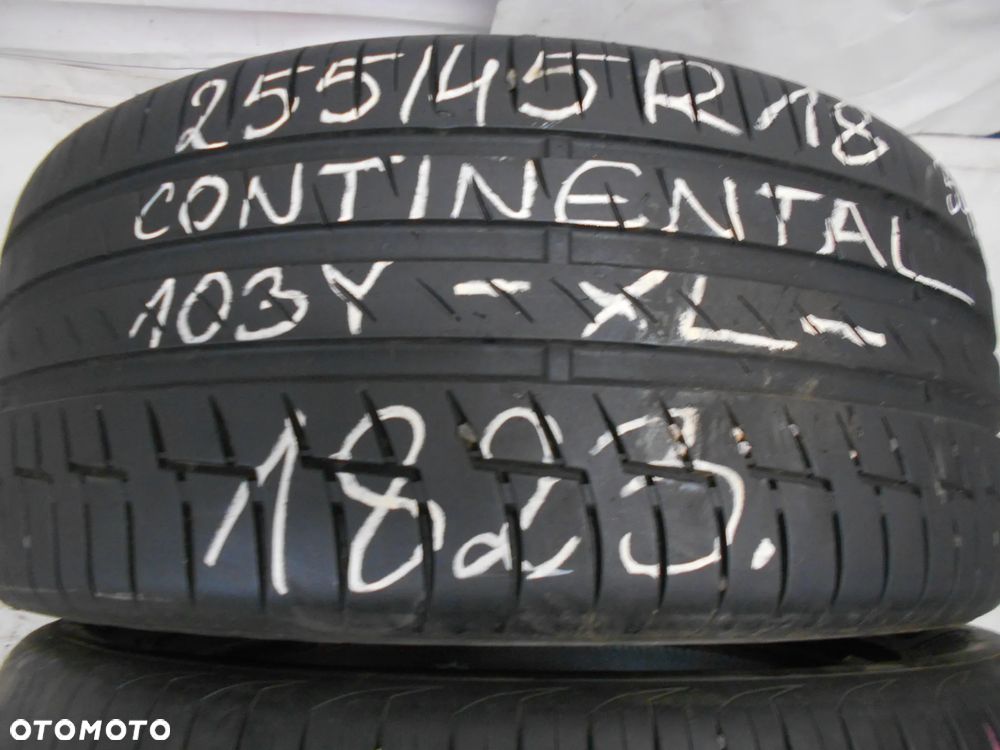 OPONY 255/45R18 CONTINENTAL PREMIUM CONTACT 6 XL DOT 1823 / 3420 6.2MM - 2