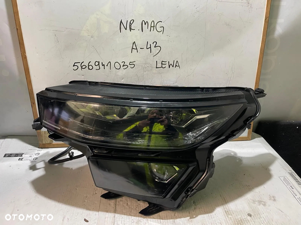 LAMPA KOMPLETNA LEWA PRZÓD SKODA KODIAQ LIFT 566941035