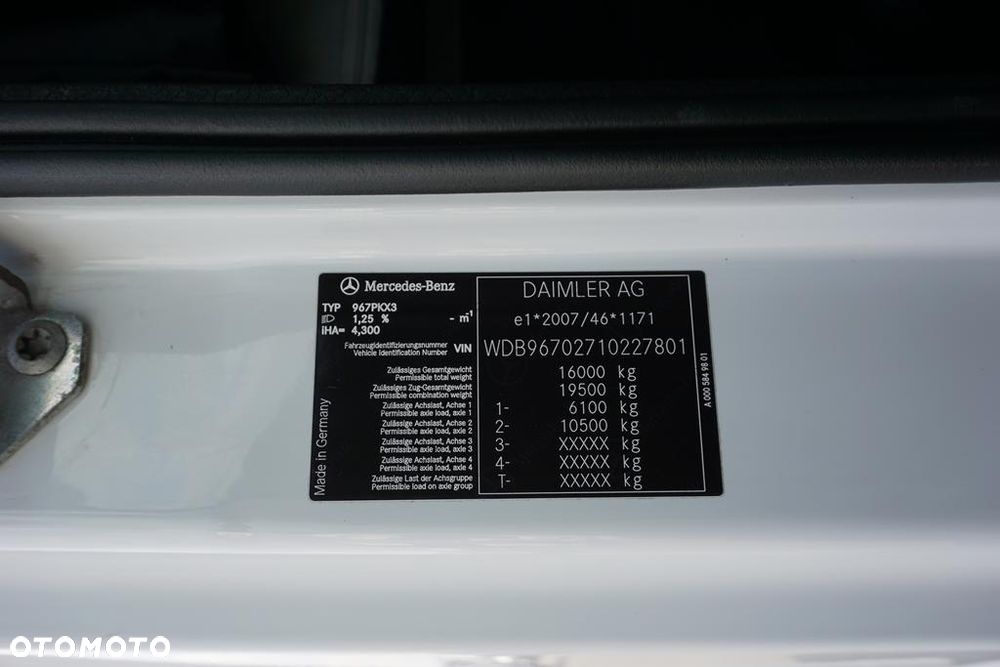 Mercedes-Benz ATEGO / 1621 / EURO 6 / IZOTERMA / ŁAD. 9800 KG - 11