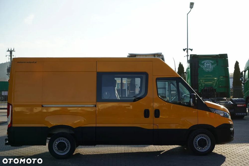 Iveco DAILY 35-140 / BRYGADÓWKA / 7 MIEJSC / BLASZAK / FURGON / SPROWADZONY - 9