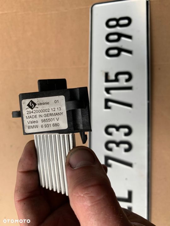 JEŻ OPORNICA DMUCHAWY NAWIEWU BMW E46 E39 E53 E83 - 2