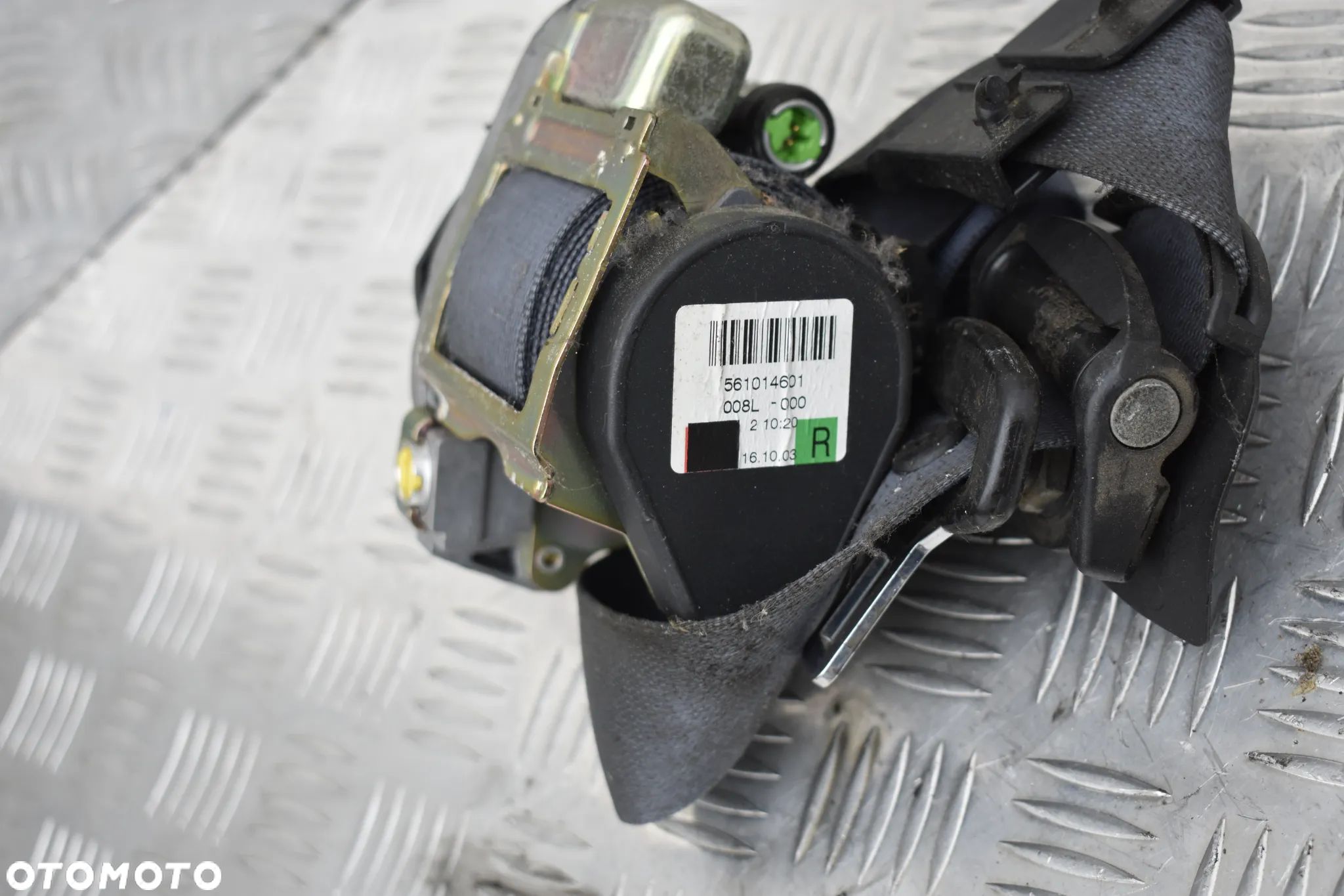 MERCEDES W211 PAS BEZPIECZEŃSTWA PRAWY 561014601 - 1