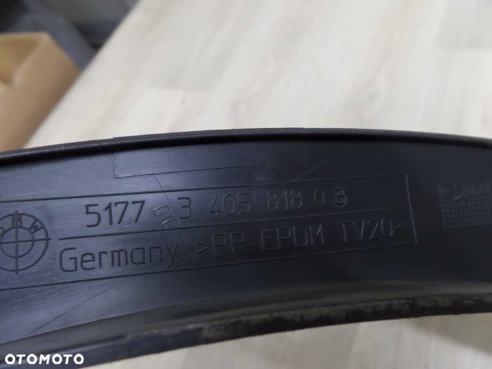 BMW X3 E83 LIFT LISTWA NAKLADKA BLOTNIKA PRZOD PRAWY 51773405818 06-10 - 8