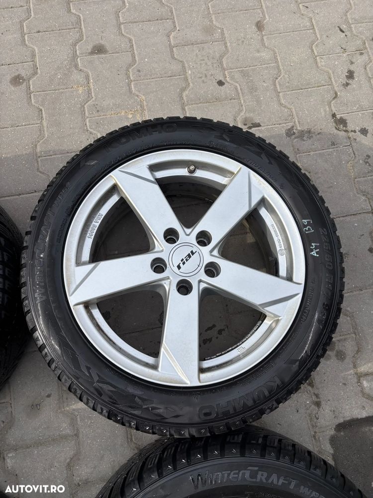Set Jante/Set roti Audi A4 B9 225/50/17 cauciucuri KUMHO - 3