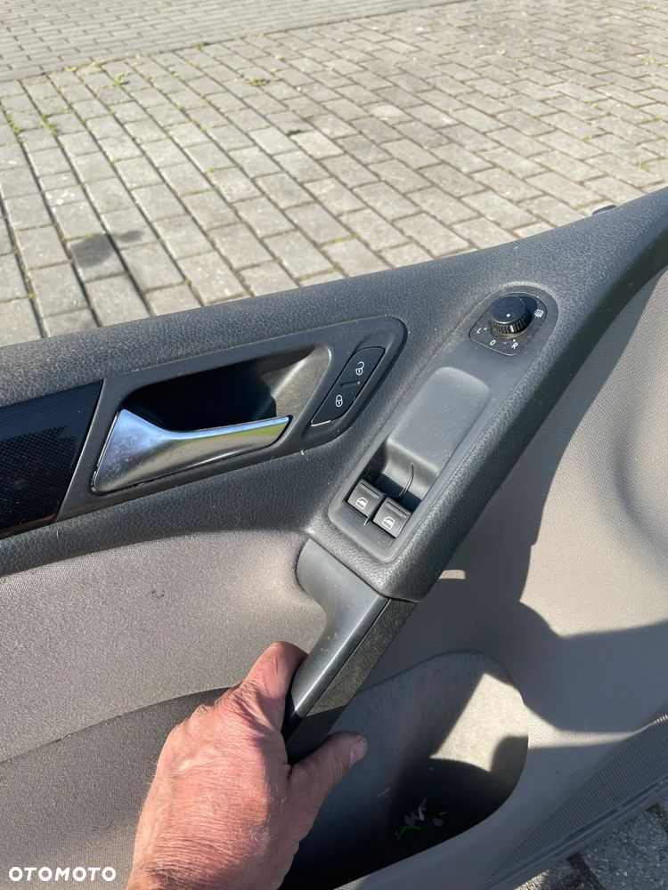 VW GOLF VI PODNOŚNIK SZYBY SZYBA SILNICZEK ZAMEK INSTALACJA klamka tapicerka LEWY PRAWY PRZÓD - 2