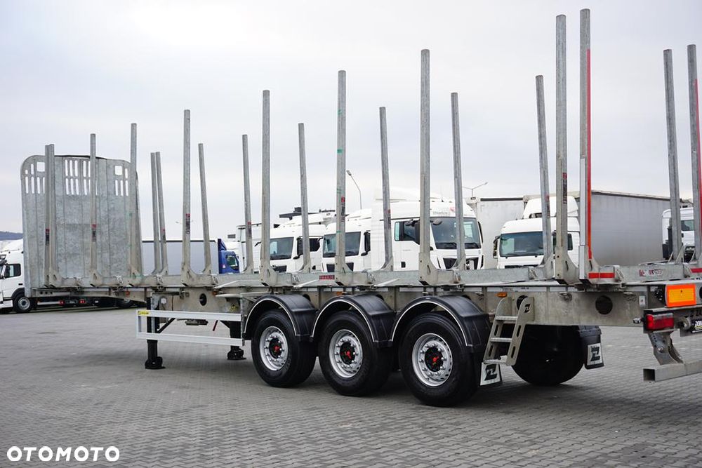 Zaslaw / KŁONICOWA / DO DREWNA / WAGA 6 400 KG / OŚ PODNOSZONA - 20