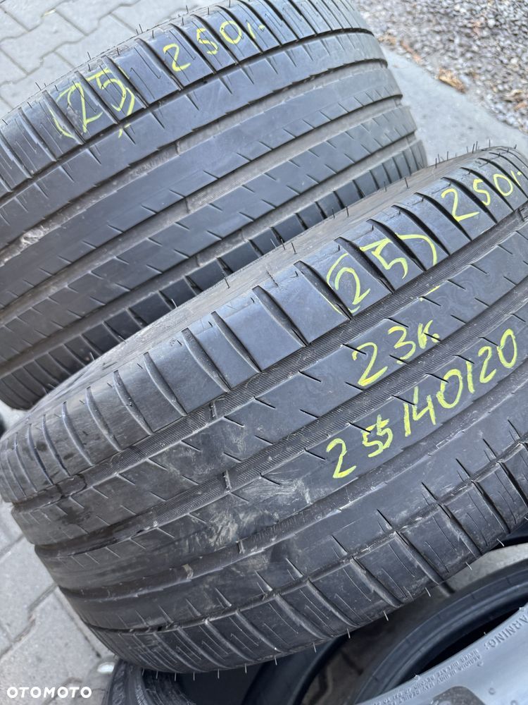 Opony letnie 255/40/20 Michelin (TO) homologacja Tesla 4 sztuki 23r - 4