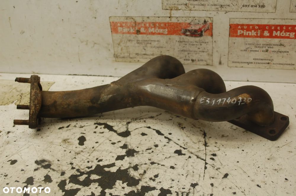 KOLEKTOR WYDECHOWY LEWY PRAWY 1740730 1740731 BMW 5 E39 2.5 BENZYNA - 1