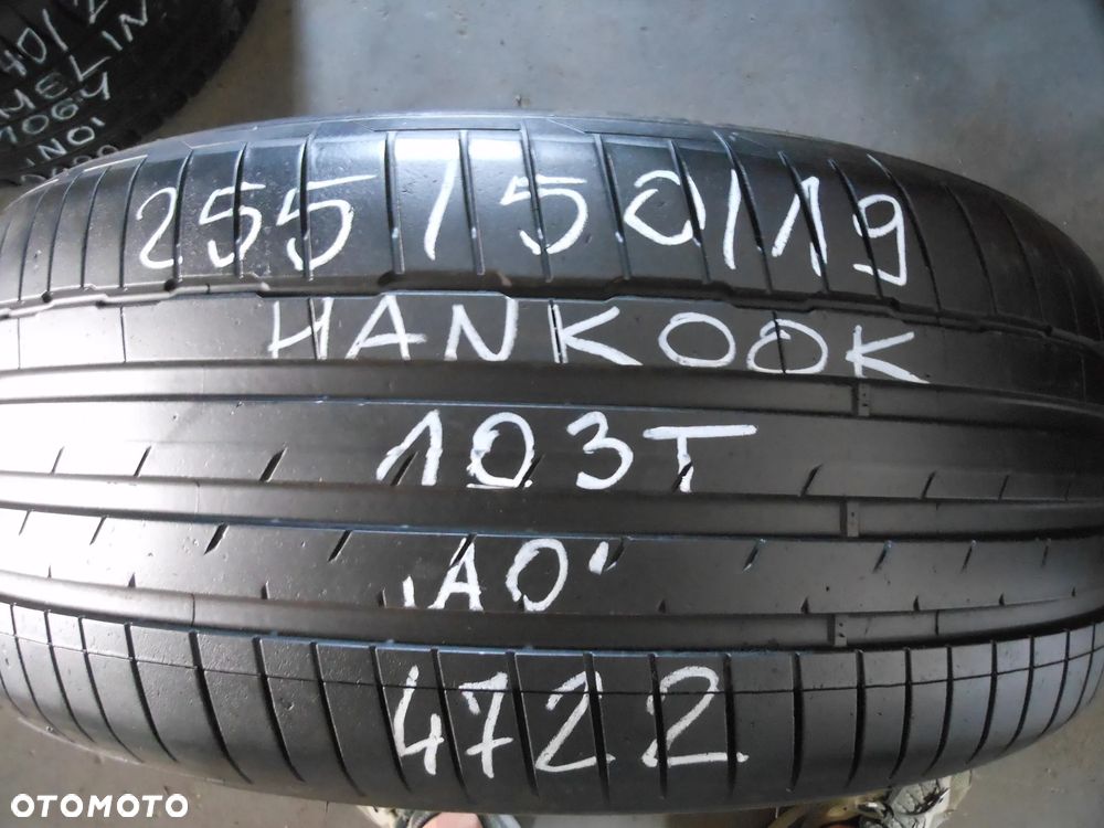 OPONY 255/50R19 HANKOOK VENTUS S1 EVO 3 EV AO DOT 1224 / 4722 7.3MM - 2