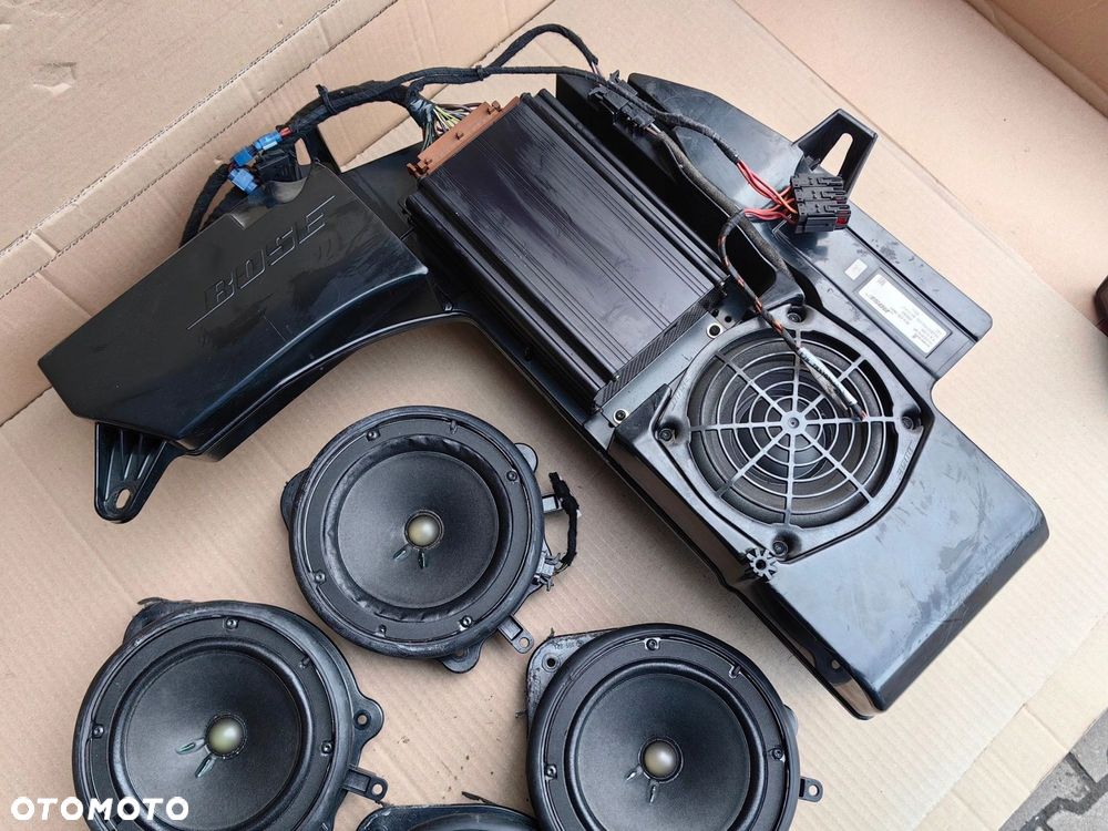 Głośniki subwoofer nagłośnienie BOSE Audi A4 B6 B7 kombi avant zestaw - 2