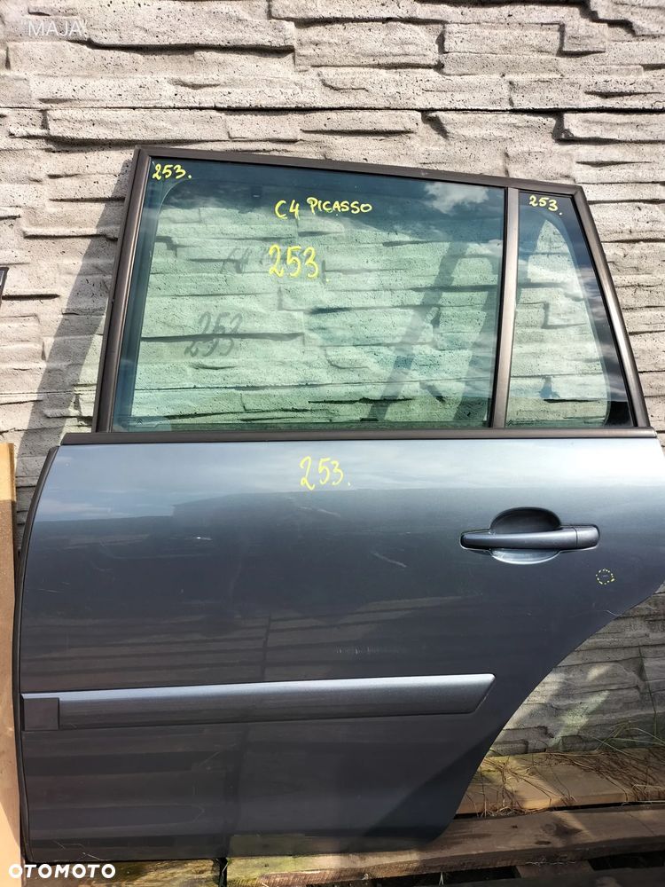 CITROEN C4 PICASSO DRZWI LEWE TYLNE LEWY TYŁ - 1