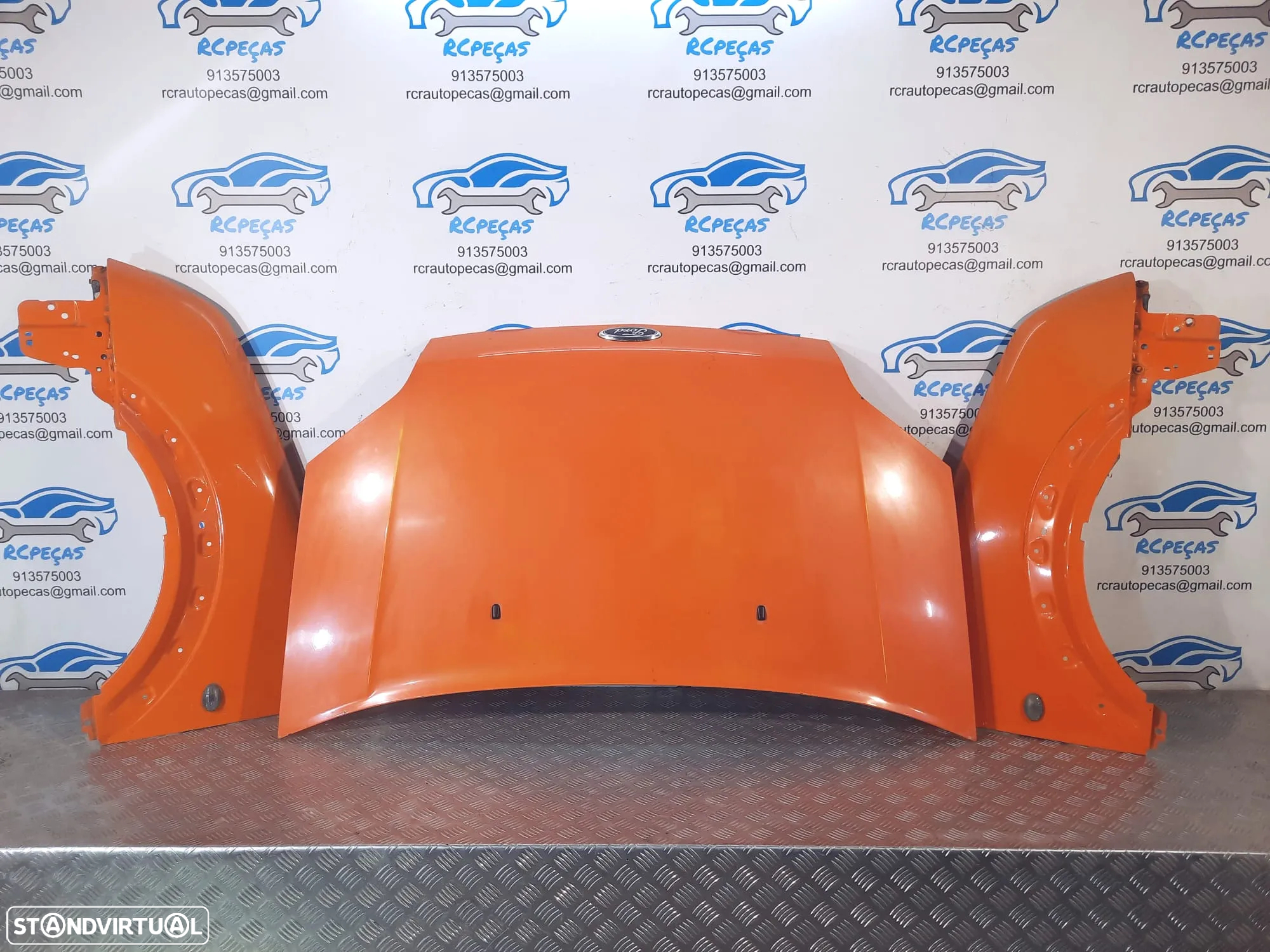 FRENTE FORD TRANSIT CONNECT 1 I MK1 CAPOT PARACHOQUES GUARDA-LAMAS FRENTE FIBRA REFORCO ABA GUARDA-LAMAS - 7