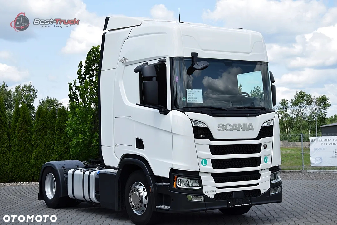 Scania R450 / LED / KLIMA POSTOJOWA / RETARDER  / STANDARD - 5