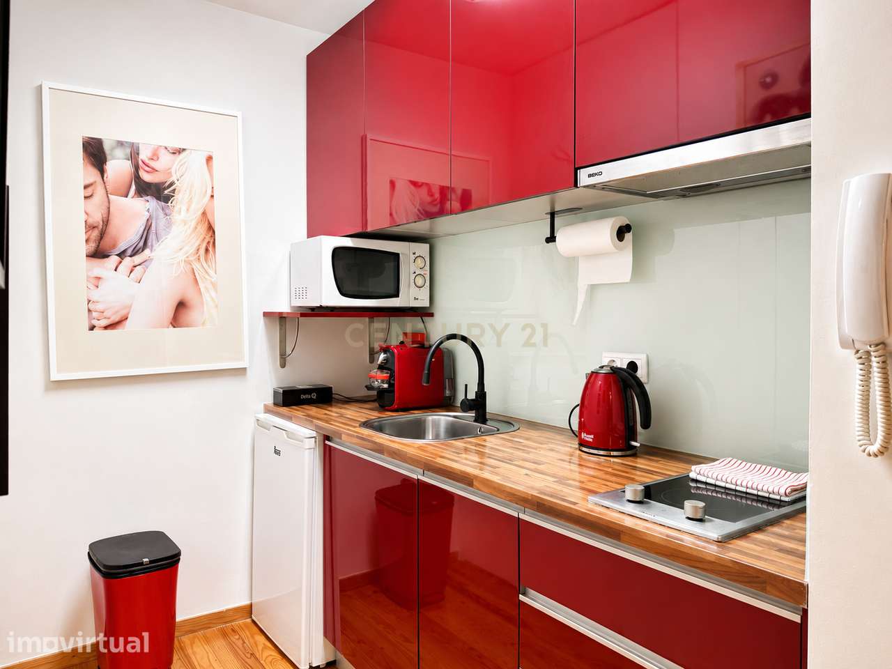 Apartamento T1 com terraço e licença AL - Grande imagem: 3/29