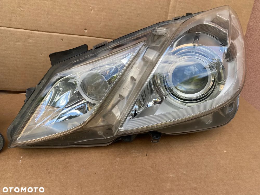 lampy e klasa coupe w207 bi xenon skrętny D1S H7 led komplet EU całe - 2