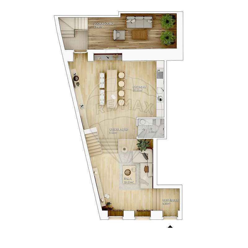 Apartamento T2 para venda - Grande imagem: 4/6