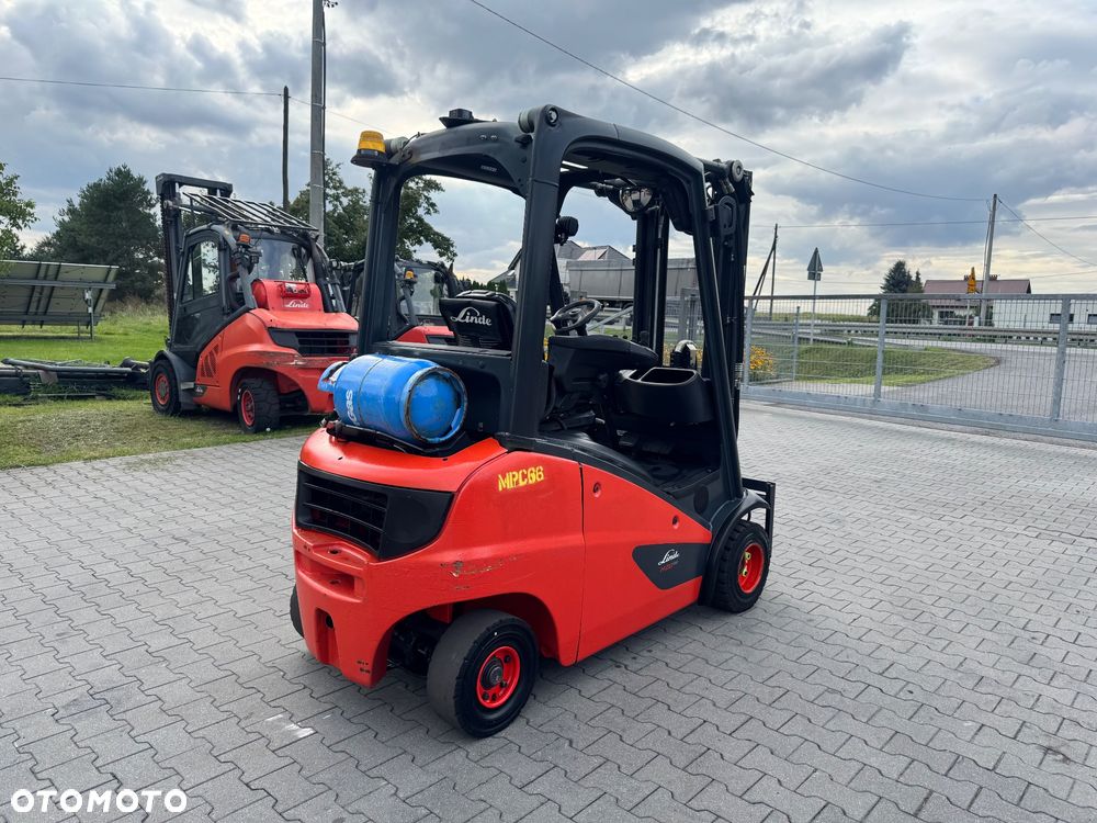 Linde H20 EVO triplex  Tylko 7615 mth półkabina h16 h18 wolny skok  toyot - 3