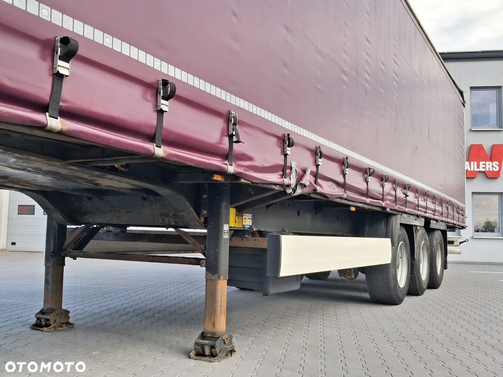 Krone Standard, Firanka, Mocowania promowe, Podnoszony zderzak - 4